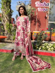 Señoras al por mayor Trajes readymade kameez shalwar readymade Lawn Suits Faisalabad Lawn Suits Alta calidad readymade shalwar kameez - Product Image 3