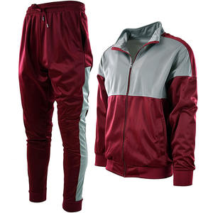 Chándal Deportivo Personalizado al por Mayor para Correr y Trotar para Hombre / Chándal Transpirable de Gran Tamaño con Bloques de Color de Alta Calidad - Product Image 5