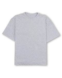 T-shirt en coton marron uni à manches courtes pour homme, col rond, coupe classique, jersey décontracté, devant uni, lettres sérigraphiées - Product Image 4