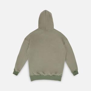 Poche avant personnalisée légère séchage rapide 100% coton à capuche pour hommes vêtements d'extérieur élégants sweat à capuche respirant avec logo personnalisé - Product Image 5