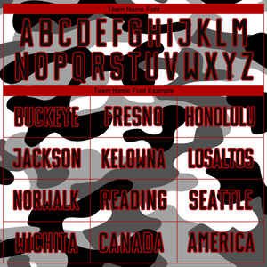 قميص رياضي خفيف الوزن وقابل للتنفس بنمط التمويه مع إمكانية تخصيص اسم الفريق وشعار الراعي بتقنية النقل الحراري للبالغين - Product Image 4