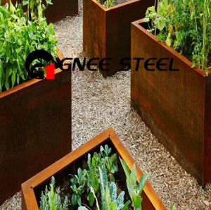 กระถางต้นไม้เหล็กทรงกลมกลางแจ้งกระถางต้นไม้ขนาดใหญ่สำหรับสวน - Product Image 6