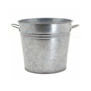 Maceta moderna de metal, maceta galvanizada para decoración de suelo, macetas para el hogar, Hotel, oficina, jardín, uso a buen precio - Product Image 1