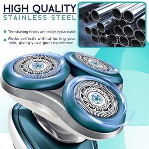 Cuchillas de Repuesto Triples para Afeitadora Eléctrica, Función de Afeitado Facial Completo - Product Image 5