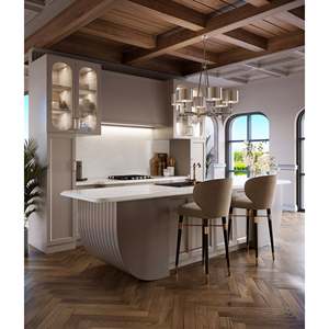 Produit mural moderne en grandes dalles de quartz cristallin Volakano Unionstone, résistant à l'eau - Product Image 6