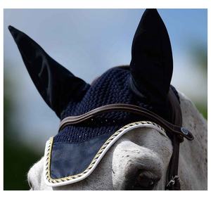 Voile de cheval en forme de mouche, Bonnet, filet d'oreille, Crochet, Logo personnalisé, produit pour cheval, voile - Product Image 2