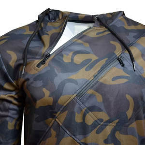 Sudadera con Capucha de Camuflaje de Corte Regular para Hombre, Sudadera de Invierno de Alta Calidad 100% Algodón, Logotipo Personalizado Disponible para Impresión Puff - Product Image 6