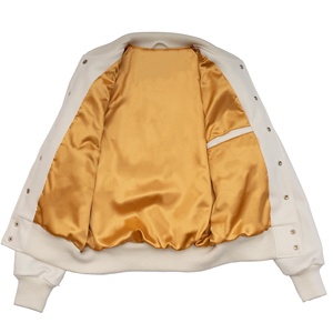 แจ็กเก็ตขนสัตว์100% สำหรับผู้ชายเสื้อแจ็คเก็ตกีฬาแบบสั่งทำสำหรับฤดูหนาว - Product Image 5