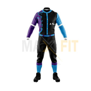 Ropa deportiva, kit de uniformes de béisbol de diseño personalizado 2025, uniformes de béisbol de alta calidad de diseño superior personalizados - Product Image 6