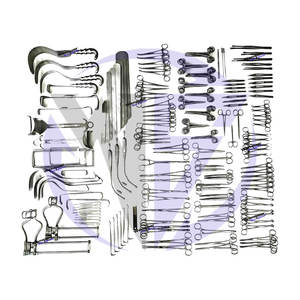 Juego Completo de 197 Piezas de Instrumentos para Laparotomía, Herramientas Completas para Cirugía Abdominal para Cirujanos, Hospitales e Instalaciones Médicas - Product Image 6