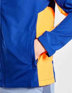 Chaqueta cortavientos personalizada Cremallera completa Hombres Deportes al aire libre Con capucha Nueva chaqueta cortavientos impermeable Capucha para hombres - Product Image 3