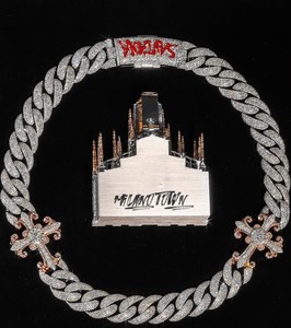 Cadena Colgante Catedral Personalizada en Plata Esterlina 925 con Diamantes Moissanite | Joyería de Lujo Iced Out Jesus Cross Hip Hop - Product Image 6