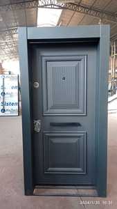 ABSDOOR TITANRA Puerta de entrada moderna de acero inoxidable Ahorro de energía Diseño ajustable Entrada interior Apartamento Villas Hoteles - Product Image 3