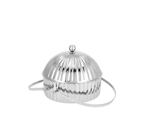 Casserole arabe élégante servant des plats chauds Casserole finie en or de qualité supérieure en vente chaude structurée attrayante - Product Image 3