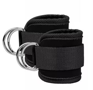 Correa de Tobillo para Levantamiento de Pesas en Gimnasio, Fabricada por OEM, para Máquina de Cable, Neopreno Transpirable, Ecológico, Ajustable y Antideslizante - Product Image 1