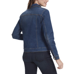 Nueva chaqueta vaquera de estilo callejero con diseño personalizado para mujer Chaqueta vaquera informal de estilo callejero a precio razonable al por mayor - Product Image 6