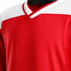 Meilleures ventes : Ensembles d'uniformes de hockey sur glace pour hommes adultes, respirants, durables, avec logo personnalisé, tenues d'équipe, prix de gros - Product Image 5