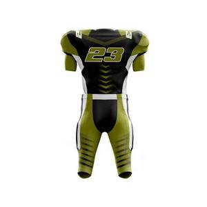Uniforme de fútbol americano de primera calidad para adultos, ropa deportiva transpirable con características de talla grande, conjuntos técnicos impresos, estilo - Product Image 2