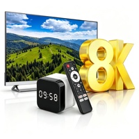 Meilleure Box TV 8K 2026 H96Max H728 Android 14 avec Télécommande Vocale Bluetooth Allwinner H728 4 Go 128 Go Smart Box TV 8K