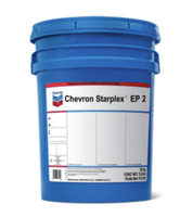Lubrifiant automobile Chevron Starplex EP2 anti-usure, seau de 5 gallons