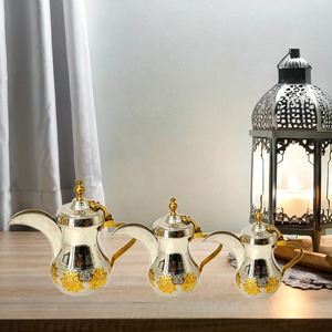 กระถางดอกไม้กล้วยไม้สีขาวดีไซน์เนอร์เหมาะสำหรับเสิร์ฟกาแฟชาหรือใช้เป็นเครื่องใช้บนโต๊ะอาหารและของตกแต่งห้องครัวหรูหราจากอินเดีย - Product Image 4