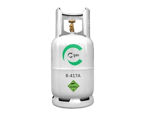 ถังเหล็กบรรจุสารทำความเย็น C-GAS R417A ขนาด 10 กก. แบบเติมได้ ใช้แทน R22 สำหรับเครื่องปรับอากาศและสารเคมีทำความเย็น - Product Image 2