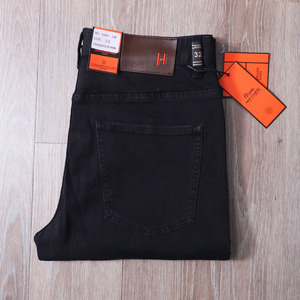 Jeans Clásicos Personalizados al por Mayor de Moda 2025, Listos para Enviar, para Hombre, Corte Ajustado, Pantalones de Mezclilla Ajustados para Hombre - Product Image 2