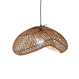 Lámpara colgante de mimbre para interiores de bambú moderna, iluminación de nueva tendencia hecha a mano para dormitorio, sala de Estar, comedor, cafetería, buen precio - Product Image 5