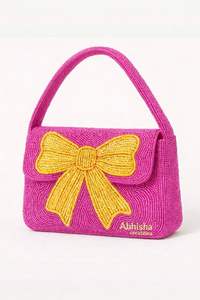 Handmade Beaded <b>Handbag</b> <b>for</b> Women Elegant Top Handle Fashion Purse with Intricate Glass Beadwork Designer Ladies Hand Bag - Product Image 3