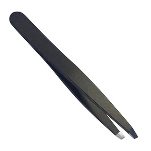 Pinzas Profesionales para Cejas Inclinadas de Acero Inoxidable, Pinzas para Depilación - Product Image 3