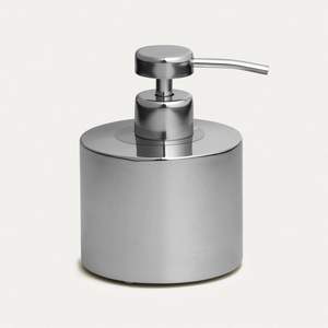 Contemporary Metal Soap Dispenser For Stylish Bathroom Organization Offering Balanced Design And Function - Product Image 2
