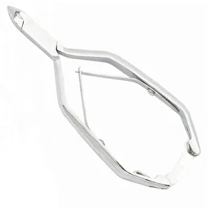 Pinzas de uñas profesionales, pinzas para cutículas de alta calidad, pinzas para cutículas de borde de corte afilado con lima de uñas - Product Image 4