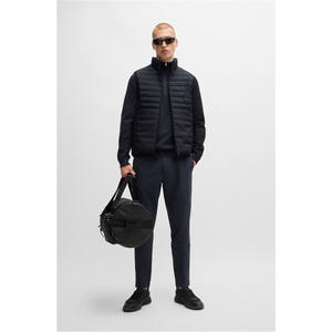 Gilet matelassé, design unique, col en V, vêtement d'extérieur décontracté d'automne pour hommes, sans manches, fabriqué au Pakistan, prix bas - Product Image 4