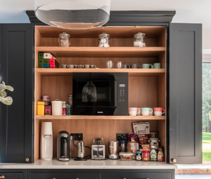 Modular Coffee <b>Station</b> Cabinet for Hotel Suites - Product Image 4