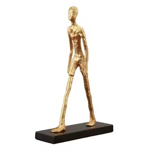 Objeto Decorativo de Mesa de Metal Plateado Artístico, Centro de Mesa Moderno de Diseño, Figura Decorativa de Mesa Única Hecha a Mano - Product Image 2