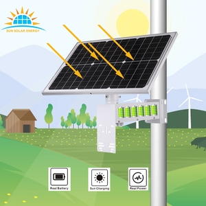 Super precio 4G WIFI 5MP PTZ batería <span class=keywords><strong>de</strong></span> Panel Solar 40W 20ah sistema <span class=keywords><strong>de</strong></span> <span class=keywords><strong>seguridad</strong></span> Solar inalámbrico al aire libre Cámara CCTV con seguimiento humano - Product Image 2