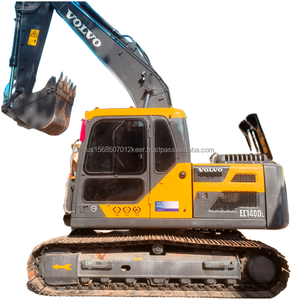 Pelle moyenne sur chenilles Komatsu Ec140D d'occasion avec moteur et pompe, poids en ordre de marche de 14 tonnes, avec faibles heures de fonctionnement - Product Image 1