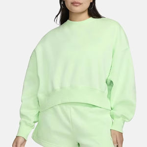 Sudadera con Capucha de Invierno para Mujer, 100% Algodón, Manga Larga, Casual, Ecológica, Impermeable, Transpirable, Personalizable al por Mayor - Product Image 1