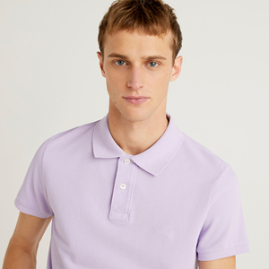 Personnalisé Hommes Nouveau Style Impression Logo 100% Coton Chemise Hommes Golf Haute Qualité Manches Courtes Respirant Couleur Unie Polo - Product Image 5