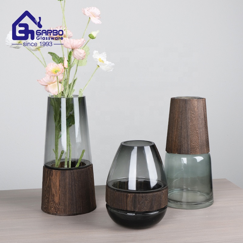 bamboo vases containers