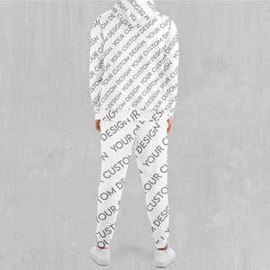 Chándales Vintage con capucha de invierno sublimados personalizados Sudadera con capucha Pantalones de chándal Conjuntos de Jogger Pantalones cargo Trajes de chándal unisex Conjunto de 2 piezas - Product Image 4