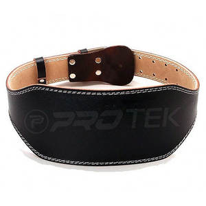 เข็มขัดหนังวัวสำหรับฟิตเนสและยิมยกน้ำหนักปรับแต่งโลโก้ได้ - Product Image 1