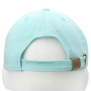 Gorra de béisbol de algodón de ajuste clásico con ojales cosidos y acabado suave, adecuada para hombres y mujeres durante todo el año - Product Image 2