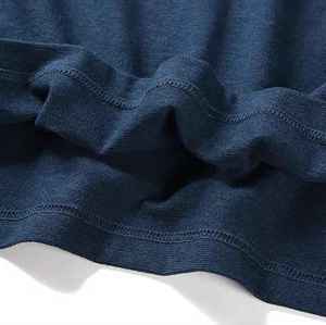 Camiseta de Algodón de Punto Sólido de Corte Ajustado para Hombre, Manga Corta, Diseño Moderno Informal y a la Moda, Cómoda y Ligera para el Verano - Product Image 6