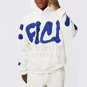 Conjunto Deportivo de Dos Piezas Personalizado con Estampado Puff, de Algodón, Informal, Ecológico, Transpirable, de Secado Rápido, Pantalones de Estilo Urbano para Hombre - Product Image 5