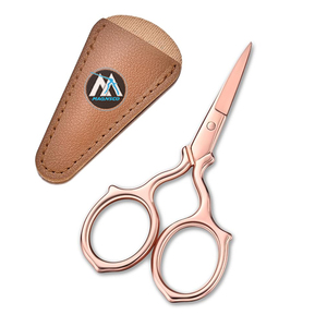 Ciseaux de beauté multifonctionnels en acier inoxydable de petite taille pour le soin des sourcils et des cils, ciseaux de maquillage pour femmes et hommes - Product Image 1