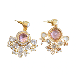 Clous en laiton avec pierres précieuses, vente en gros, cristal de guérison authentique, finition en laiton antique, motif unique de designer, qualité supérieure, prêt pour le B2B - Product Image 2