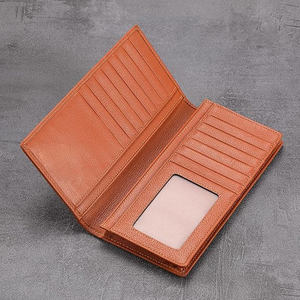 Cartera para hombre genuina de alta calidad, ligera, diseño de logotipo personalizado, cuero largo, hecho en fábrica con precio al por mayor - Product Image 2