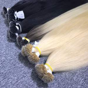 Vqhair ผมธรรมชาติแบบนาโนทิปสีแดงผมบริสุทธิ์100% ผมดิบบริสุทธิ์10 "-26" - Product Image 6