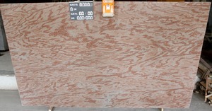 High Demand Polierte geschliffene rosa Granitplatten Exporteur Carrara Like Stone Strukturierte Fliesen Benutzer definierte Größe Bester Preis Bodenbelag Küche